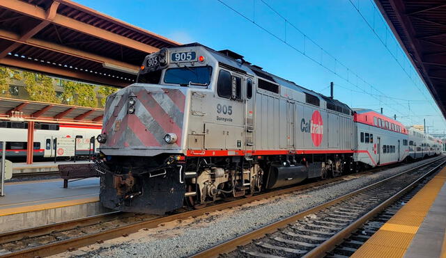 Los trenes de Caltrain en California serán reemplazados por un sistema eléctrico más moderno y menos contaminante. Foto: difusión