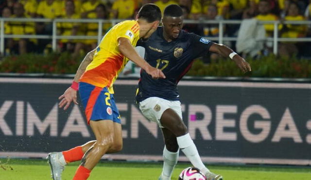 Colombia se mantiene en el segundo lugar de las Eliminatorias. Foto: Selección de Ecuador.