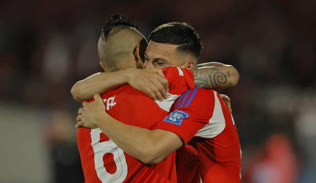 Ricardo Gareca sumó su primera victoria con la selección de Chile en las Eliminatorias. Foto: AFP