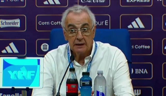 Jorge Fossati habló en conferencia de prensa luego de la derrota de Perú ante Argentina. Foto: captura/Movistar Deportes