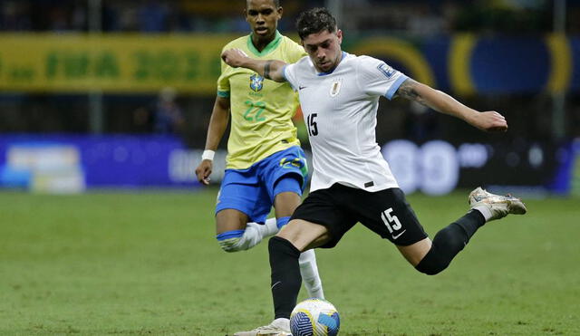 Brasil vs Uruguay jugaron en el Arena Fonte Nova. Foto: AFP