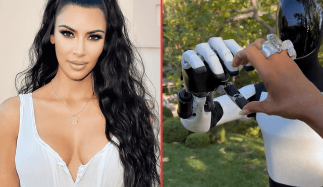 Kim Kardashian compartió su experiencia con su robot inteligente por X. Foto: Composición LR