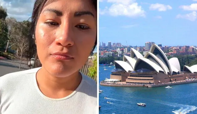 Joven contó su experiencia en Australia. Foto: composición LR/ TikTok/ difusión