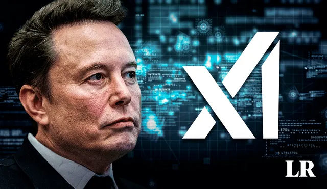 Elon Musk lidera la revolución de la inteligencia artificial con su startup xAI valorada en $45.000 millones.  composición de Jazmin Ceras/LR