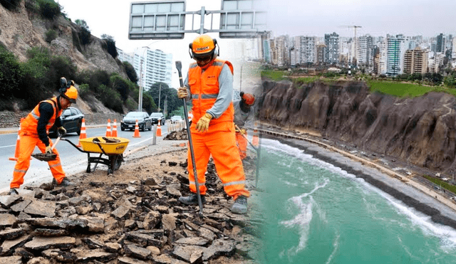 Obras se ejecutarán en la Costa Verde para mejorar el tránsito de locales y turistas. Foto: Difusión