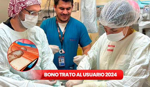 El Bono Trato al Usuario 2024 entrega distintos tramos según la evaluación a cada establecimiento. Foto: composición LR / USS / Aton