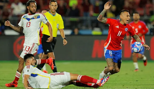 Venezuela no pudo un partido de Eliminatorias este año: consiguió tres empates y tres derrotas. Foto: AFP