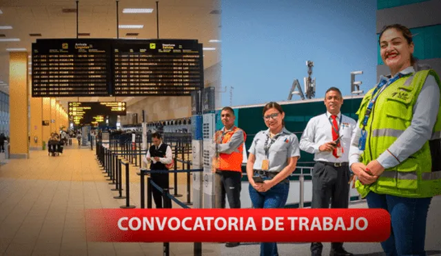 Trabajo en el nuevo Aeropuerto Jorge Cháve desde 2025. Foto: Composición LR/LAP