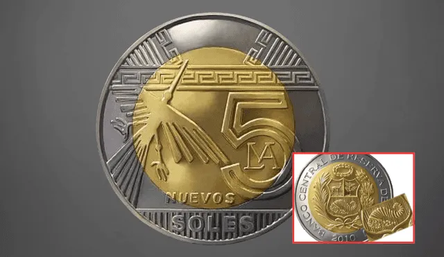 En los últimos años, las monedas de 5 soles han pasado inadvertidas, incluso cuando se identifica que son falsas. Foto: composición LR/Bono Independiente.