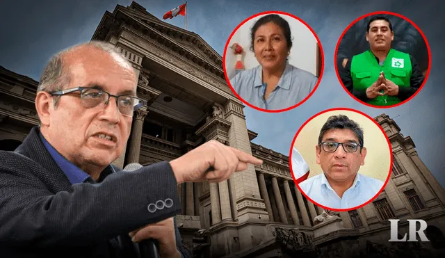 Nicanor Boluarte y los supuestos cómplices en la red criminal 'Los Waykis en la Sombra' se encuentran como no habidos. Foto: composición LR