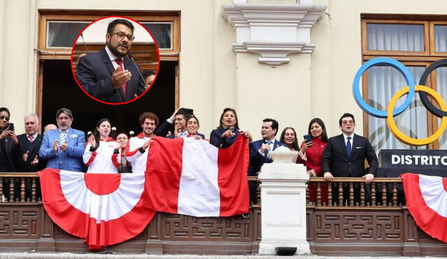 Delegación peruana que participó de los Juegos de París 2024. Foto: composición LR/Congreso