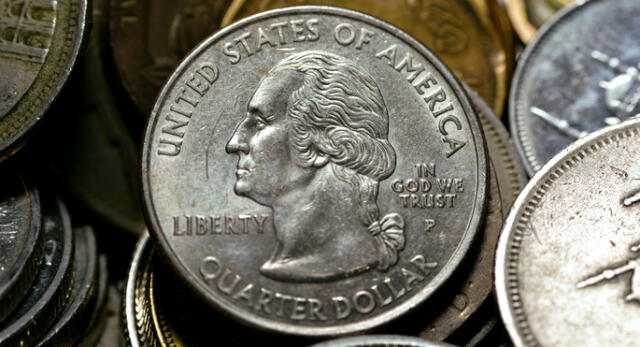 Las monedas incrementan su valor en USA con el paso de los años. Foto: Composición LR/Telemundo