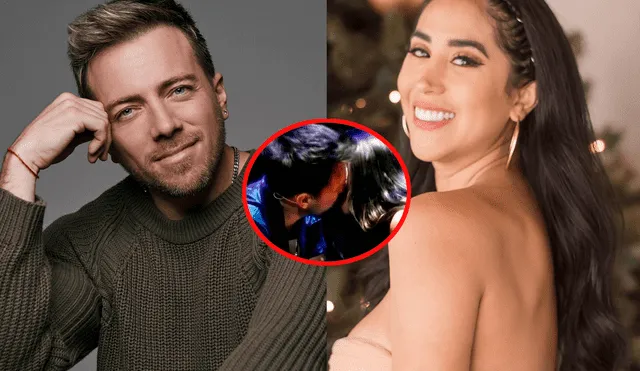 Julián Zucchi no tiene problemas en besarse con Melissa Paredes. Instagram