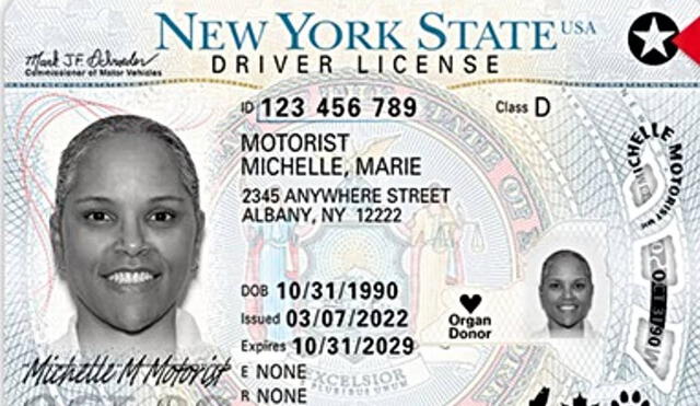 El Departamento de Vehículos Motorizados de Nueva York (DMV) urge a sus residentes a actualizar su licencia de conducir a Real ID antes del 7 de mayo de 2025. Foto: La Nación