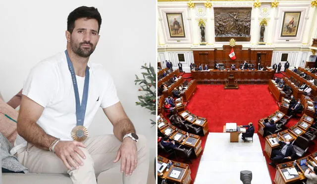 Stefano Peschiera invocó a los congresistas a "no complicar más las cosas" para los deportistas peruanos. Foto: composición de LR/Marco Cotrina