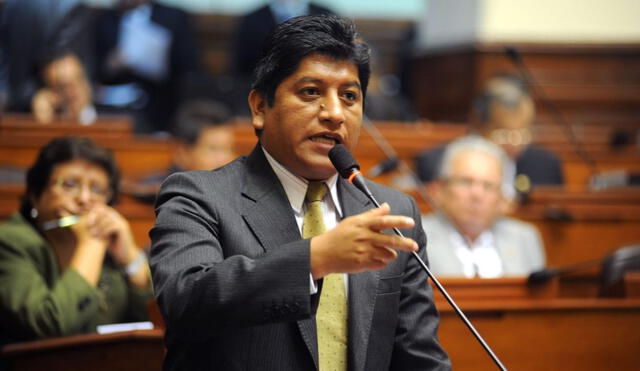 Josué Gutiérrez rechazó evaluación de la CIDH. Foto: Congreso