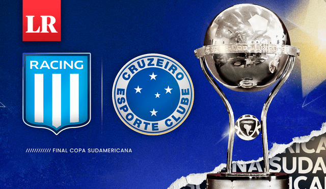 Racing Club enfrentará a Cruzeiro por la gran final de la Copa Sudamericana. Foto: composición GLR