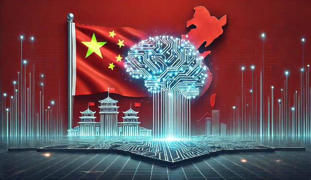 DeepSeek, un laboratorio de inteligencia artificial en China, presenta su modelo DeepSeek-R1, que compite con OpenAI y promete capacidades avanzadas en razonamiento lógico. Foto: Dall.E