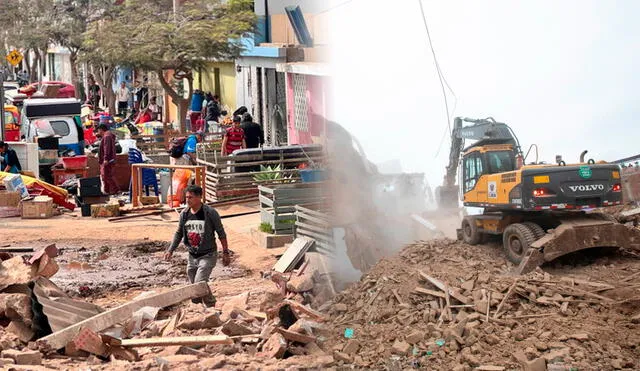 Residentes de la zona exigen que no se vulneren sus derechos al ser desalojados de la zona en donde han vivido por muchos años/Composición LR/Foto: Difusión