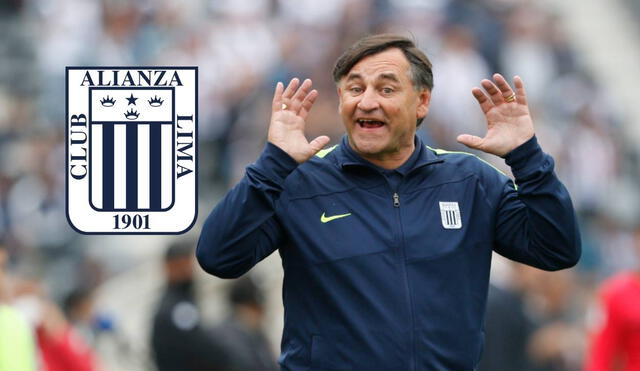 Carlos Bustos dirigió a Alianza Lima en 62 duelos entre 2021 y 2022, con 32 victorias. Foto: composición LR/Luis Jiménez/GLR