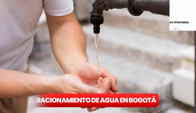 Alcalde de Bogotá habló sobre el racionamiento de agua en una conferencia de prensa. Foto: composición LR/Freepik