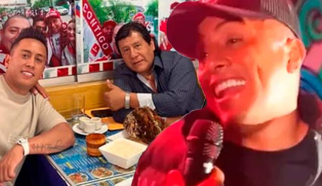 Christian Cueva lanzó hace unos días su versión de 'El cervecero' con Pamela Franco. Foto: Composición LR/Captura/Instagram/Captura/América