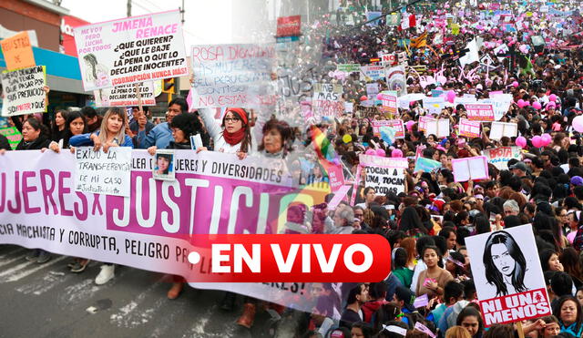 Marcha Nacional contra la violencia de género se desarrollará este 23 de noviembre. Foto: composición LR/Andina