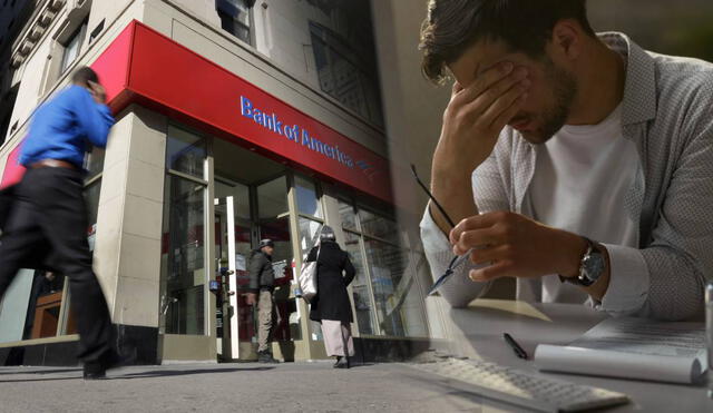 Bank of America cierra sus sucursales en Estados Unidos. Foto: composición LR/ Bank Of America