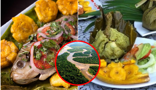 La biodiversidad de la selva, reconocida a nivel mundial, dota a los platos una variedad de ingredientes y sabores. Foto: composición LR/difusión/Andina