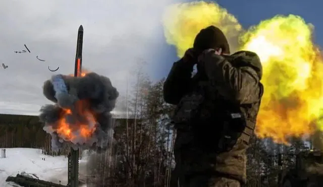 Estados da detalles del misil Oreshnik de Rusia. Foto: composición LR/ BBC