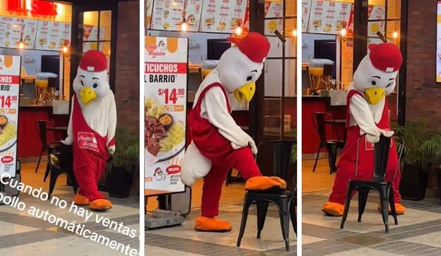 "50 plumas de pollo", reaccionaron usuarios. Foto: composición LR/ TikTok