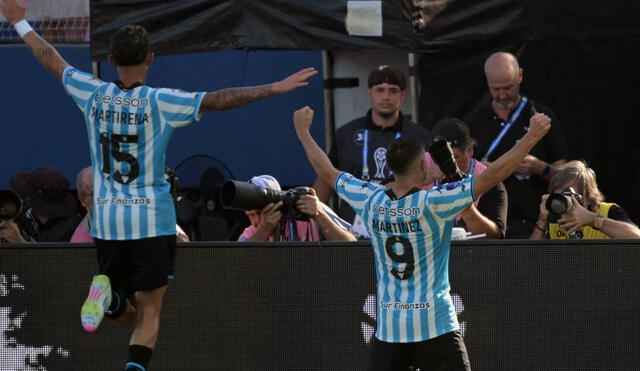 Racing se quedó con el título de la Copa Sudamericana tras vencer a Cruzeiro. Foto: AFP