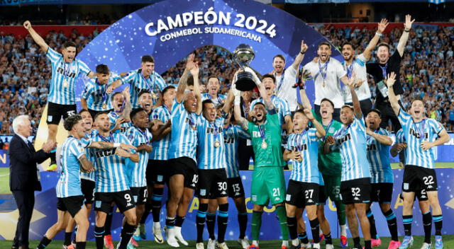 Racing Club campeón de la Copa Sudamericana