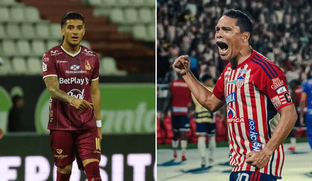 En su último enfrentamiento, Junior venció a Tolima como visitante por 1 a 0 con gol de Didier Moreno. Foto: composición LR/Tolima/Alfredo Ariza