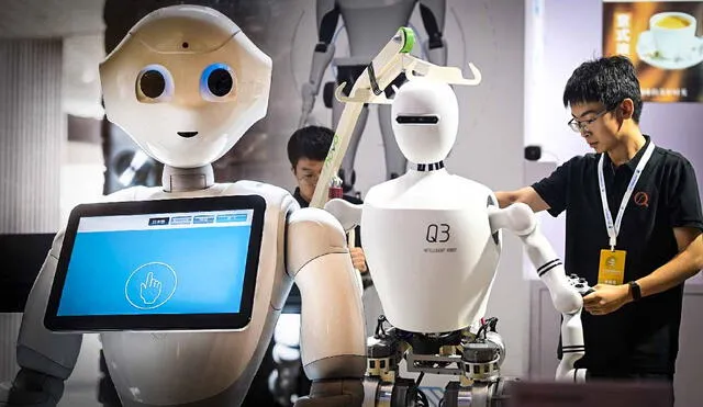 China se consolida como uno de los 3 lideres en robótica, alcanzando una densidad de 470 robots por cada 10.000 empleados en 2023, superando a EE. UU., Alemania y Japón. Foto: Global Times/Tech in Asia