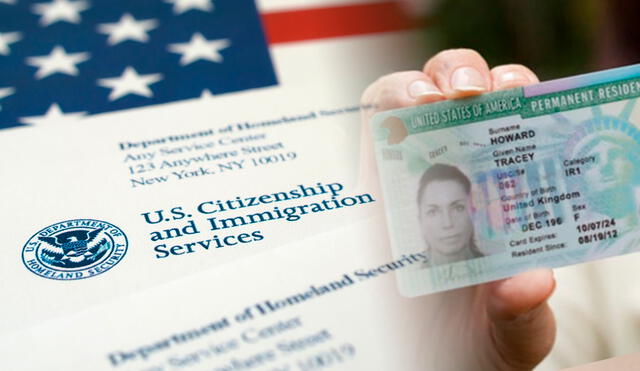 Aprovecha el nuevo beneficio de USCIS y evitar retrasos al tramitar la Green Card. Foto: composición LR/USCIS.