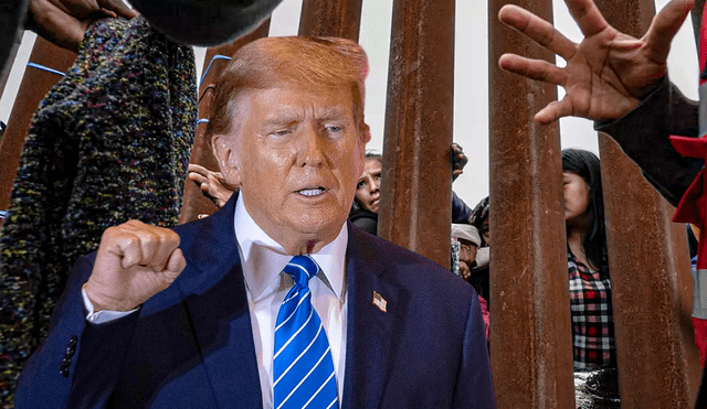 Donald Trump garantizó la deportación de inmigrantes en su gobierno. Foto: composición LR/difusión