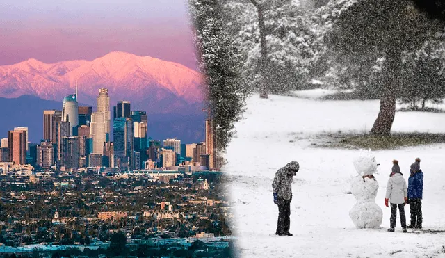 El invierno se acerca en el estado de California, conoce la fecha que iniciará en el 'Golden state'. Foto: composición LR/AFP/Freepik