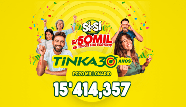 Este domingo podría salir el pozo millonario de La Tinka. Foto: La Tinka