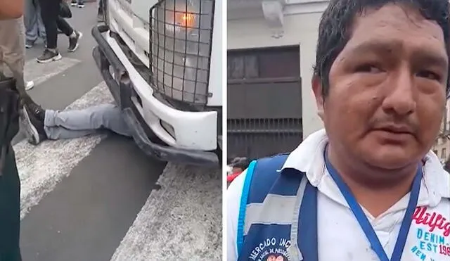 Otros comerciantes de la zona también exigieron la devolución de la mercadería. Foto: composición LR/Panamericana TV