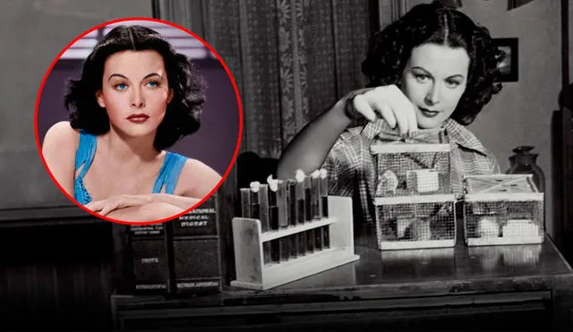 Hedy Lamarr se casó con un fabricante de armas y amigo de Hitler. Foto: composición LR/ El País