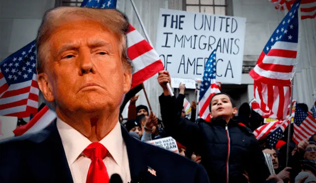 Con la llegada de Donald Trump a la Casa Blanca existe preocupación entre la comunidad inmigrante en Estados Unidos por su permanencia en el país norteamericano. Foto: composición  LR/Telemundo