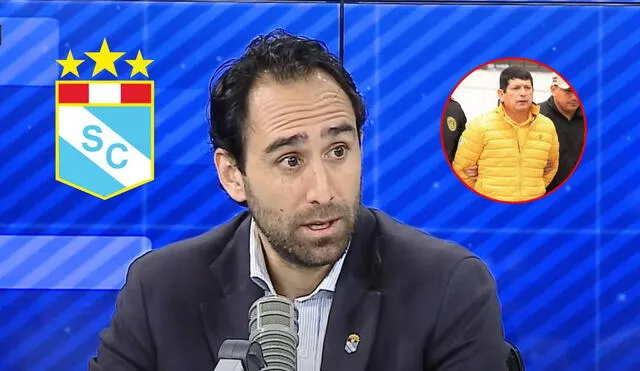 Joel Raffo llegó a la presidencia de Sporting Cristal en el 2019. Foto: composición LR/captura de RPP