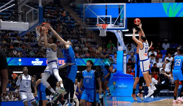 República Dominicana venció a Nicaragua y sumó su segundo triunfo en el clasificatorio al FIBA Américas. Foto: composición LR/FIBA