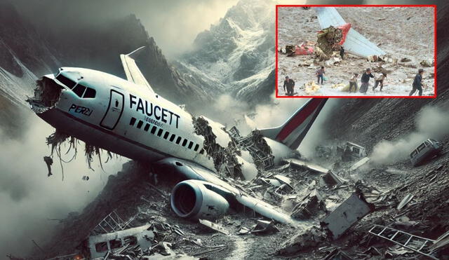 El accidente del Vuelo 251 de Faucett Perú en 1996, que dejó 123 víctimas fatales, representó un punto de quiebre en la historia de la aerolínea nacional. Foto: IA / composición LR