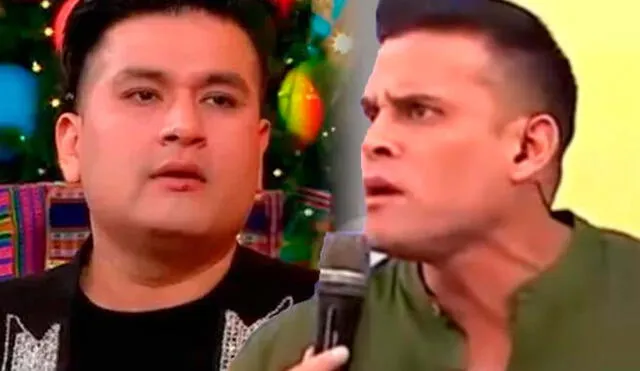 Christian Domínguez se sumó a los cantantes que están en contra de Deyvis Orosco. Foto: Composición LR/Captura/América TV