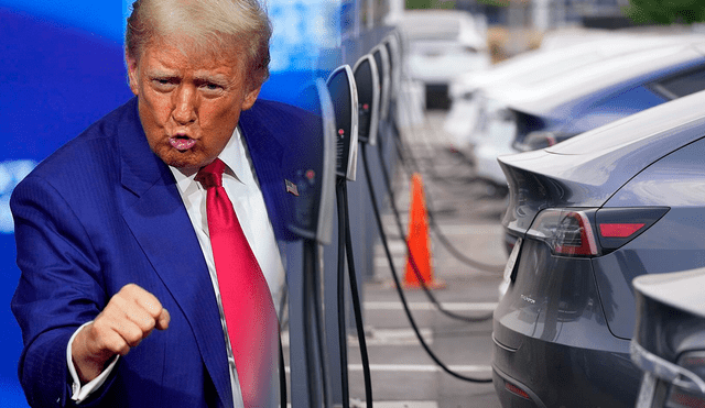 Donald Trump impondrá nueva medida en California contra los autos eléctricos | Composición: Lr/La República