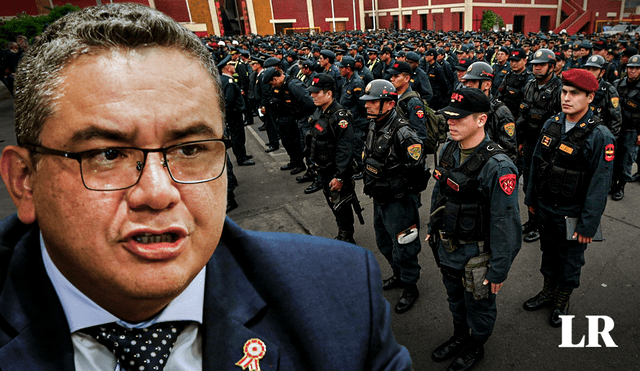 Ministro Juan Santiváñez admitió que la PNP tiene la responsabilidad de la devolución de armas. Foto: composicIón LR