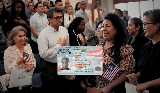 Para obtener la Green Card, los solicitantes deben pagar US$85 por la toma de datos biométricos y el costo del examen médico. Foto: composición LR/Telemundo