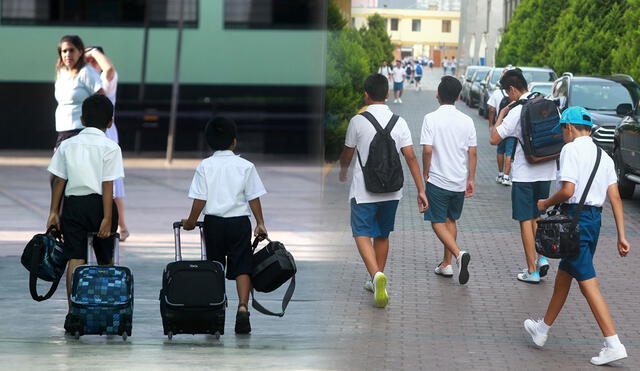 La planificación para el ciclo escolar 2025 comienza, y padres deben inscribir a sus hijos en inicial, primaria o secundaria según los requisitos de edad del Minedu. Foto: composición LR/Minedu